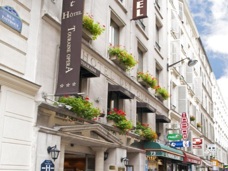 Hotel Touraine Opera Párizs Kültér fotó